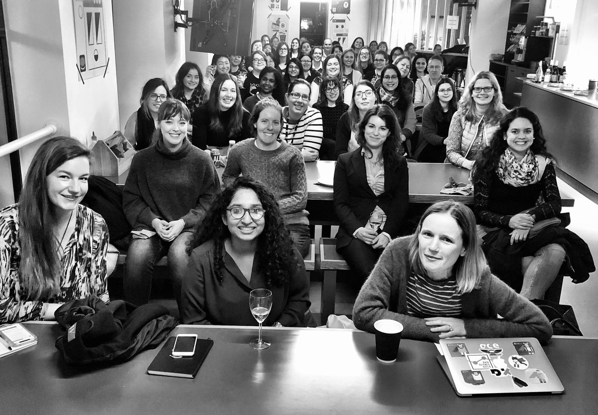 herplusdata's tweet photo. Jam packed room for tonightโs HER+Data event in @intercom ๐ A diverse set of talks, a great mix of new folks and returning members, and plenty of fab conversations. Feels poetic that we hit over 600 members today ๐ A great start to 2019 for the Dublin HER+Data community! https://t.co/7coC0fBU6u