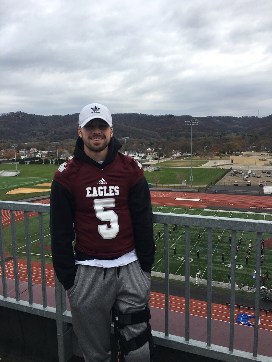 Pvildberg's tweet photo. I’m excited to announce I will be continuing my academic and football career at the University of Wisconsin-La Crosse! https://t.co/H3VOAJicw6