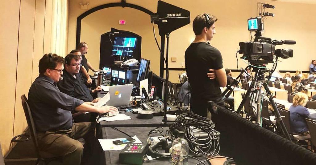 SVF_LTD's tweet photo. Webcasting and providing camera package for high profile meeting today. #webcast #shure #scottsdale #onlocation #spectrumvideo @broadcastrentals
https://t.co/NRTEjJ5tSJ https://t.co/6QX1J93ztL