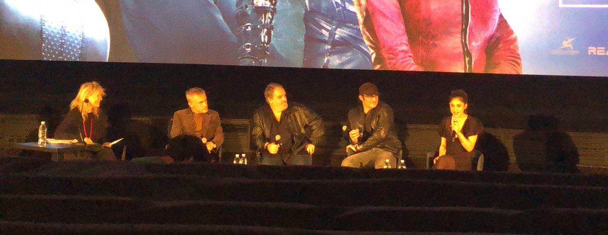 ACDLNews's tweet photo. Rencontre avec #RobertRodriguez #RosaSalazar #ChristophWaltz et le producteur #JonLandau autour de #AlitaBattleAngel ! Vidéo complète à retrouver prochainement sur notre chaîne YouTube https://t.co/E9glx3ejy4