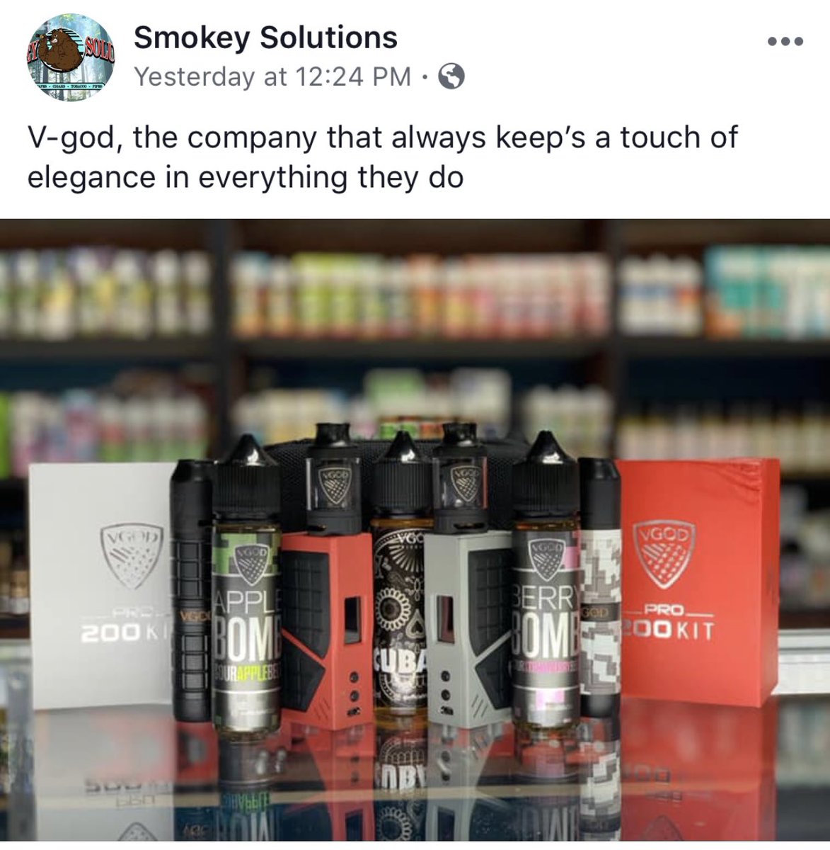 Smokeysolution's tweet photo. Come in and see us for your @OfficialVGOD Products 👉🏻 4831 Panama Lane Suite A3 https://t.co/mMjtFcirl9