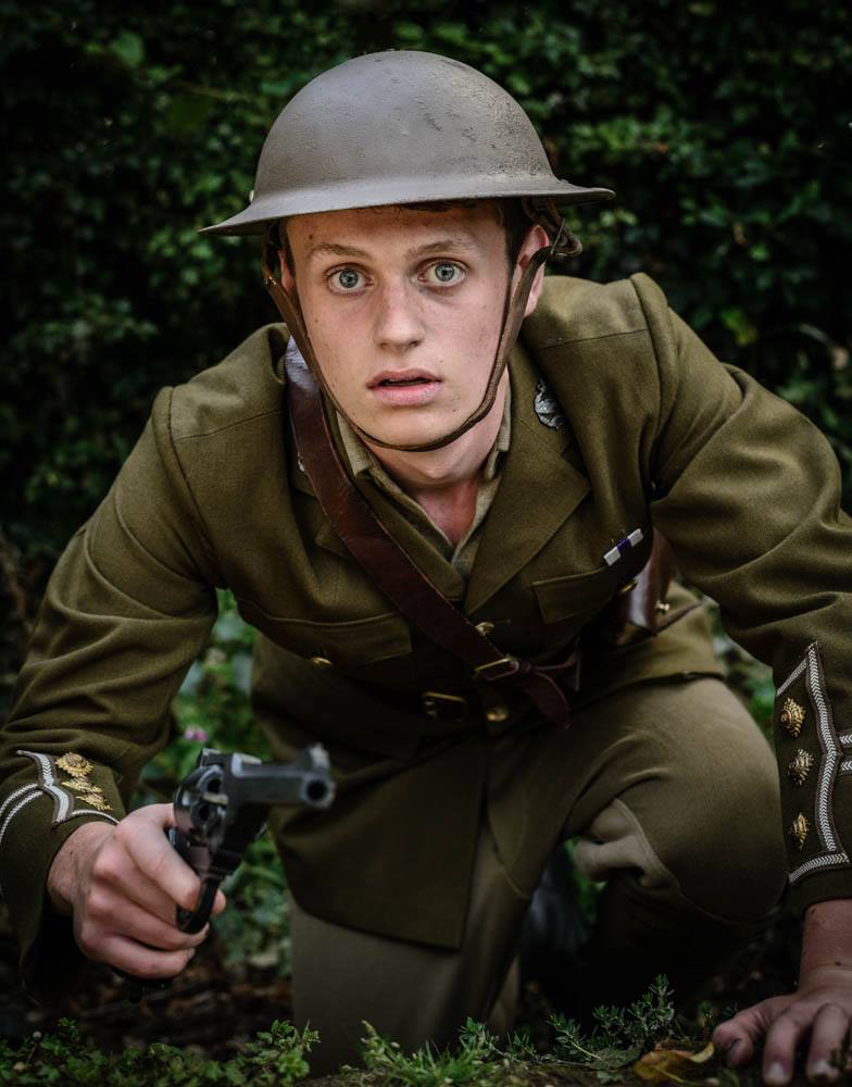 CharlesRB_97's tweet photo. Throwback to the WW1 photoshoot for Journey's End play https://t.co/Xom7yJvYmD