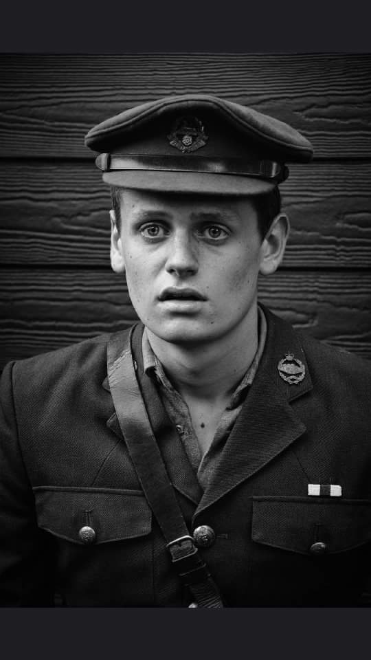 CharlesRB_97's tweet photo. Throwback to the WW1 photoshoot for Journey's End play https://t.co/Xom7yJvYmD