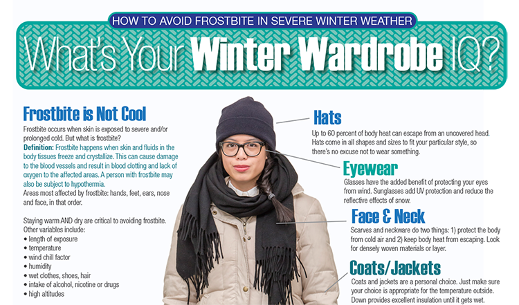 Stay warm Illini! Frostbite occurs when skin is exposed to severe and/or prolonged cold. Download some preventive tips:  mckinley.illinois.edu/sites/default/… - <a href="/Illinois_Alma/">University of Illinois</a>
