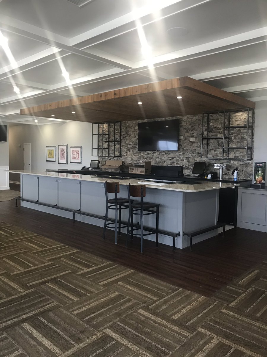 We’re nearing the end of our remodel in the Golfer’s Grill, and counting down the days until our members can enjoy dining and relaxing in the Grill. Stay tuned for our reopening announcement!