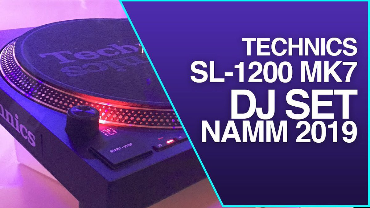 channaD's tweet photo. I rolled through #NAMM2019 to the @technics booth to play on the new #mk7 I brought some of my own vinyl and was able to record 35 mins.  Check it out! https://t.co/pjyZ5Cuje0 tracks from @pauloakenfold @wayoutwestuk @depechemode @timomaaslive @BedrockRecords high res recording! https://t.co/MhtQIAhSVu