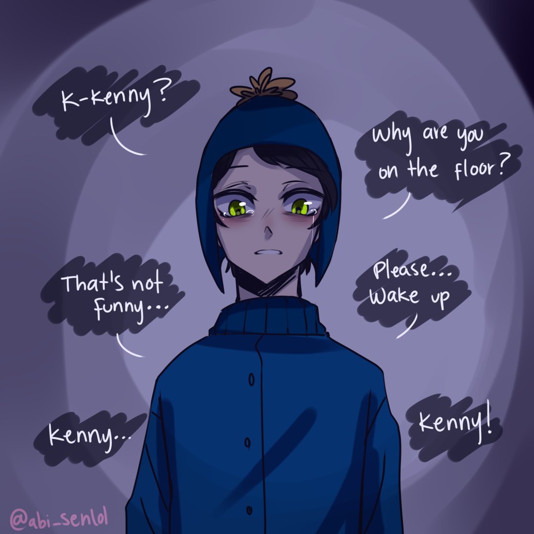 Abi_senlol's tweet photo. 4/6 Finally I was able to finish crenny week (It just took me 2 weeks...) 
Day 7 "Death" hope you like it 
#crenny #crennyweek #southpark https://t.co/mdklLuW3Fg
