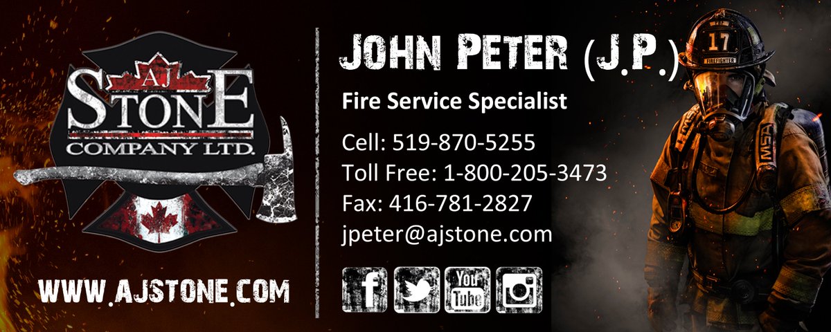JP_AJSTONE_FIRE's tweet image. Congrats to Chief Toth &amp;amp; the Middlesex Centre Fire Services on the delivery of the new Custom Logo'd and NFPA Colour matched Nozzles. TFT Innovation and customization is available to all our customers. Just ask your A.J. Stone Fire Service Specialist how. TFT-Water Is All We DO!
