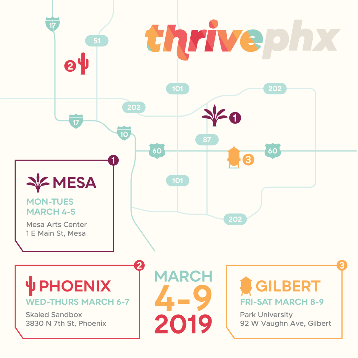 PHX Startup Week is just around the corner. What are you looking forward to most this year - speaker sessions, mentoring, happy hours, or networking? Register today: phxstartupweek.com/tickets/ #ThrivePHX