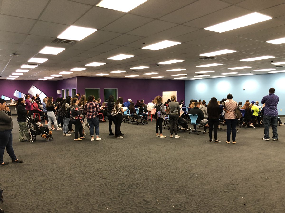 LiedSTEMAcademy's tweet photo. Huge turnout for the informational meeting for our first ever Girls and Boys Volleyball teams. Season begins in March. #Navigators #GoNavsGo @ClarkCountySch https://t.co/SElYqFo2Lw