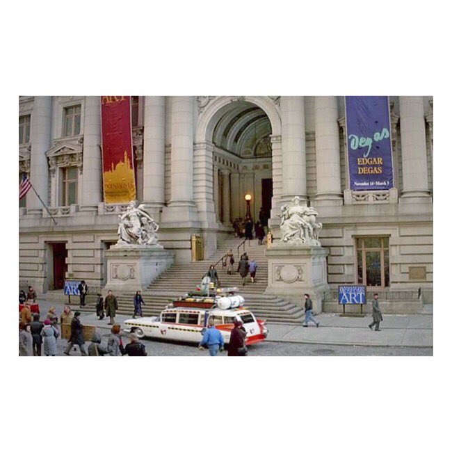 MWTNYC's tweet photo. For Manhattan Movie Monday we are excited to draw focus on the Ghostbusters films. The most recognizable location from the movies Is THE FIREHOUSE which is located @ 14 North Moore Street and Varick Street

The second iconic location is The National Museum of the American Indian. https://t.co/ZxoUiWK5BT