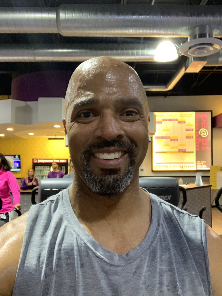scispeak1's tweet photo. A new personal best on the bike @PlanetFitness Carmel. #ninepack #judgementfreezone https://t.co/GriIp3okqW