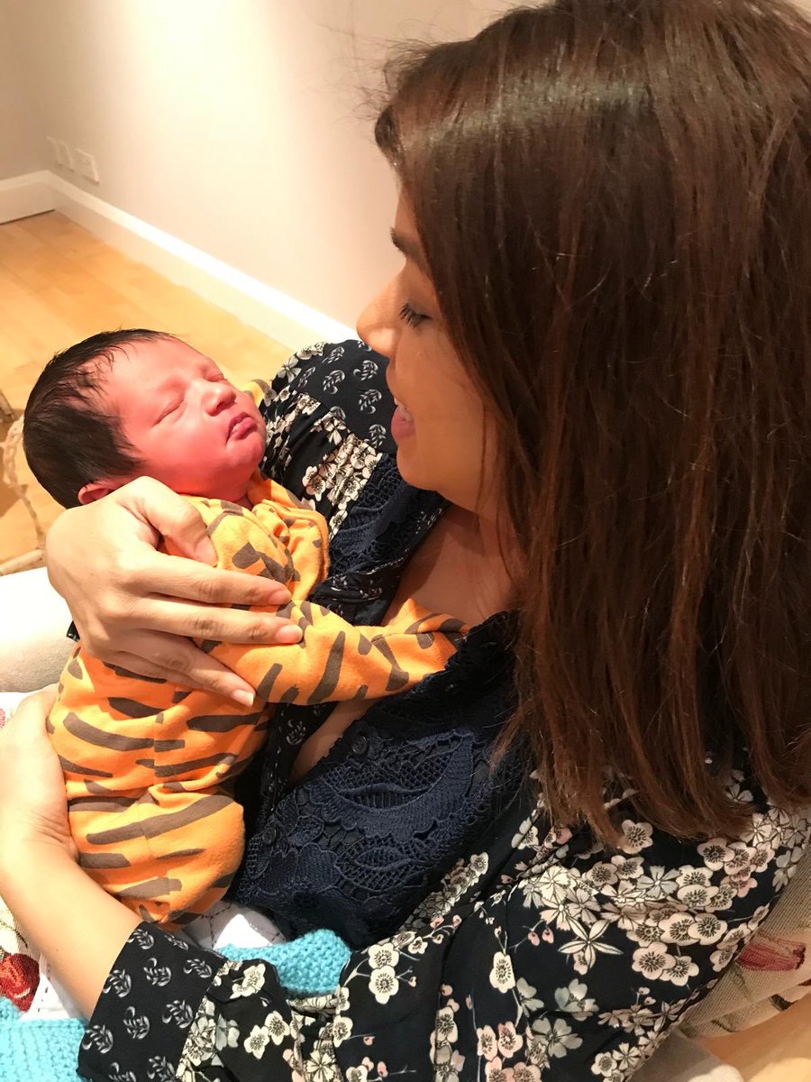 I believe I will be the first MP to vote by proxy tomorrow! I’ve asked <a href="/vickyfoxcroft/">Vicky Foxcroft 💙</a> to do the honours. Thank you to the Speaker, <a href="/andrealeadsom/">Andrea Leadsom</a> <a href="/HarrietHarman/">Harriet Harman</a> <a href="/joswinson/">Jo Swinson</a> &amp; others. Raphael &amp; I are so grateful that I can represent my constituents in these important votes.