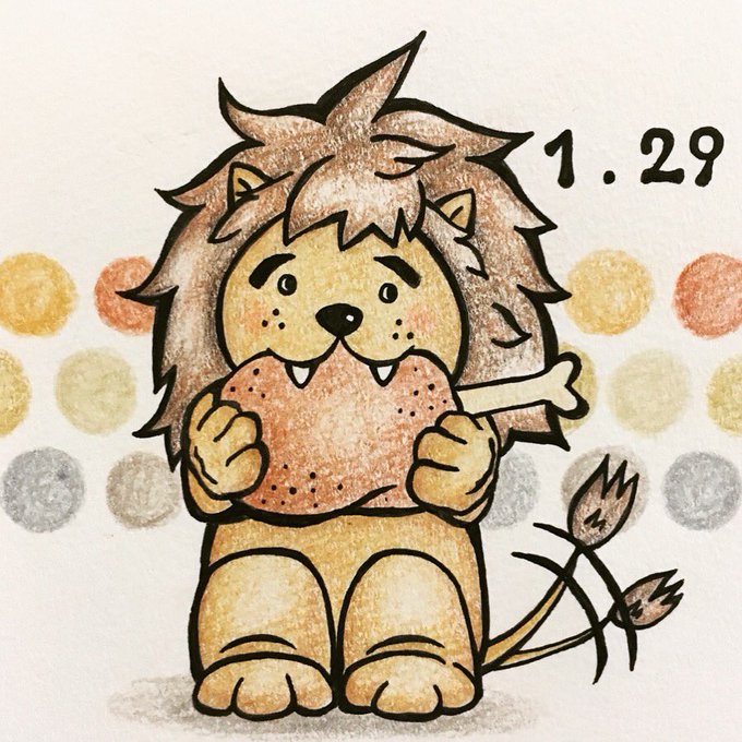 ライオンのtwitterイラスト検索結果 古い順