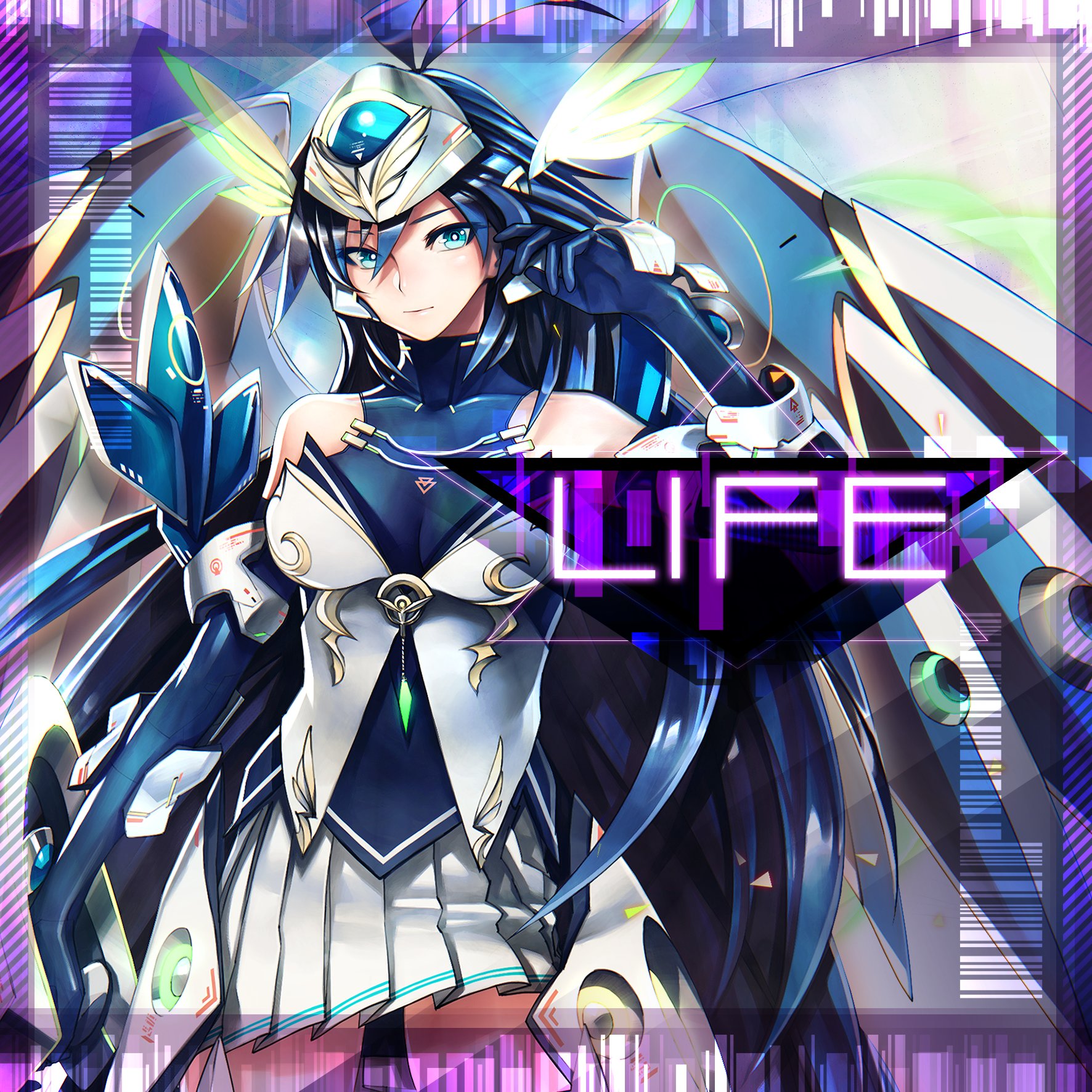 いわい チュウニズムにて Relect 様の楽曲 Life のキャラ及びジャケットを描かせていただきました よろしくお願いいたします T Co Qd2qvapwud Twitter