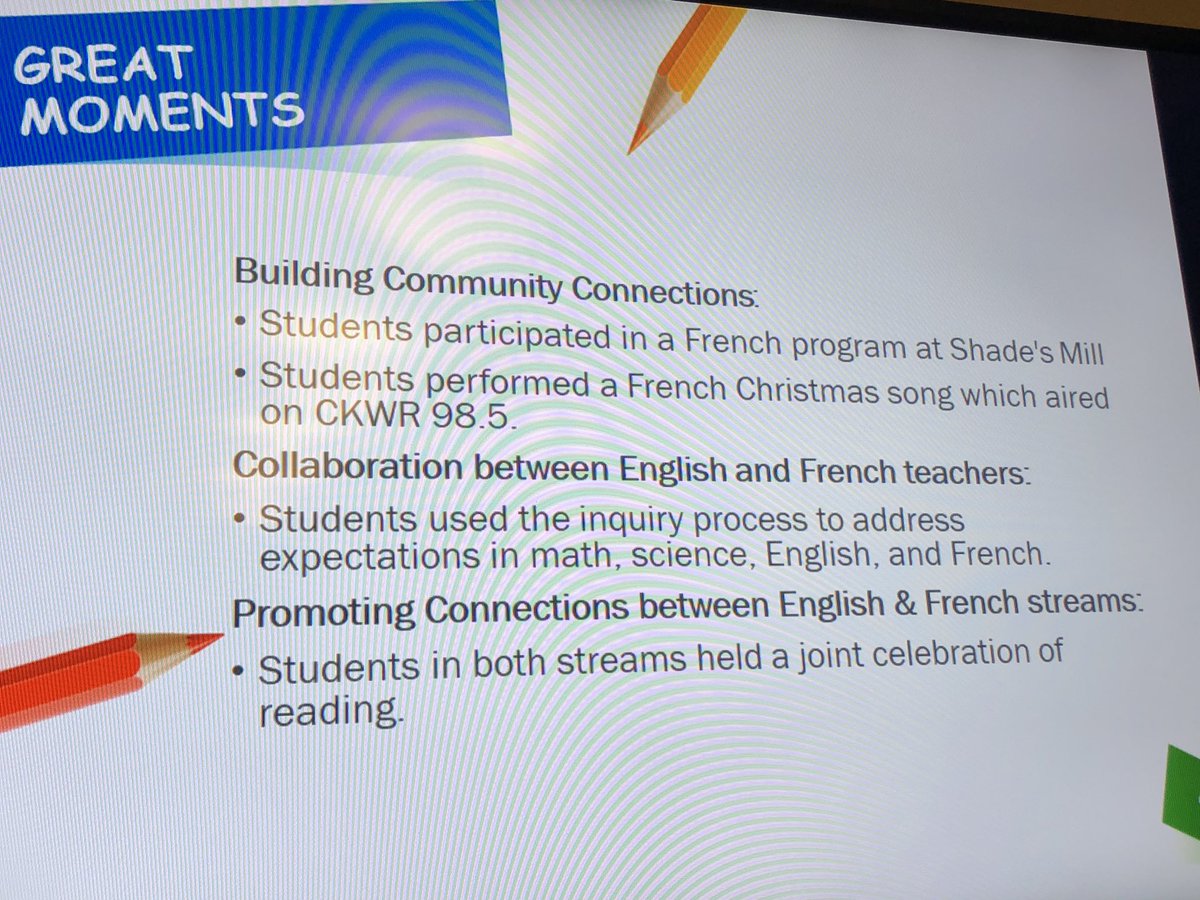 nottenloretta's tweet photo. C’est Merveilleux! A #WCDSBAwesome overview of French programs - Challenges and Great Moments across our @WCDSBNewswire System #Immersion #CoreFSL  #IntensiveFrench https://t.co/7aSBjfwHeC