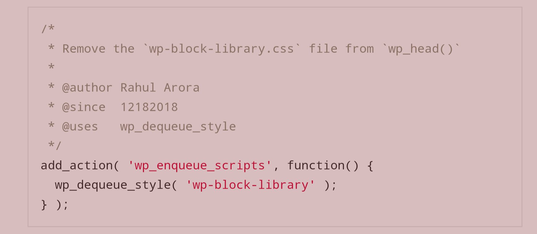 Cyrus Ξ Marketing + SEO sur Twitter : "If you use WordPress but not the Gutenberg editor, a quick + easy way to remove the unused Gutenberg CSS to speed up your Cyrus Ξ Marketing + SEO sur Twitter : "If you use WordPress but not the Gutenberg editor, a quick + easy way to remove the unused Gutenberg CSS to speed up your