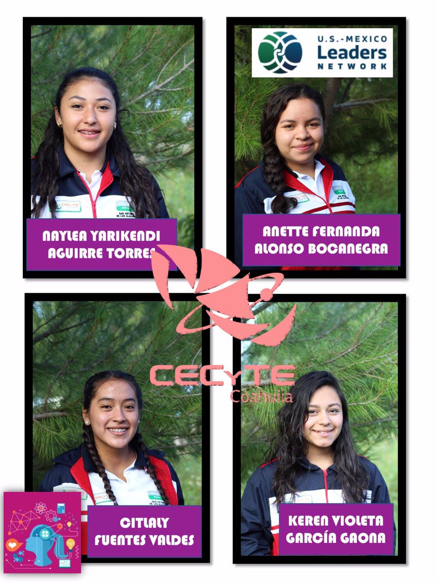 #OrgulloCECyTEC | 4 alumnas del <a href="/cecytecalazanas/">CECyTEC San Antonio</a> fueron admitidas en el Programa “Mujeres en STEM, Futuras Líderes”. ¡Enhorabuena s estas brillantes estudiantes!
#SomosCECyTEC
#FuerteCoahuilaEs