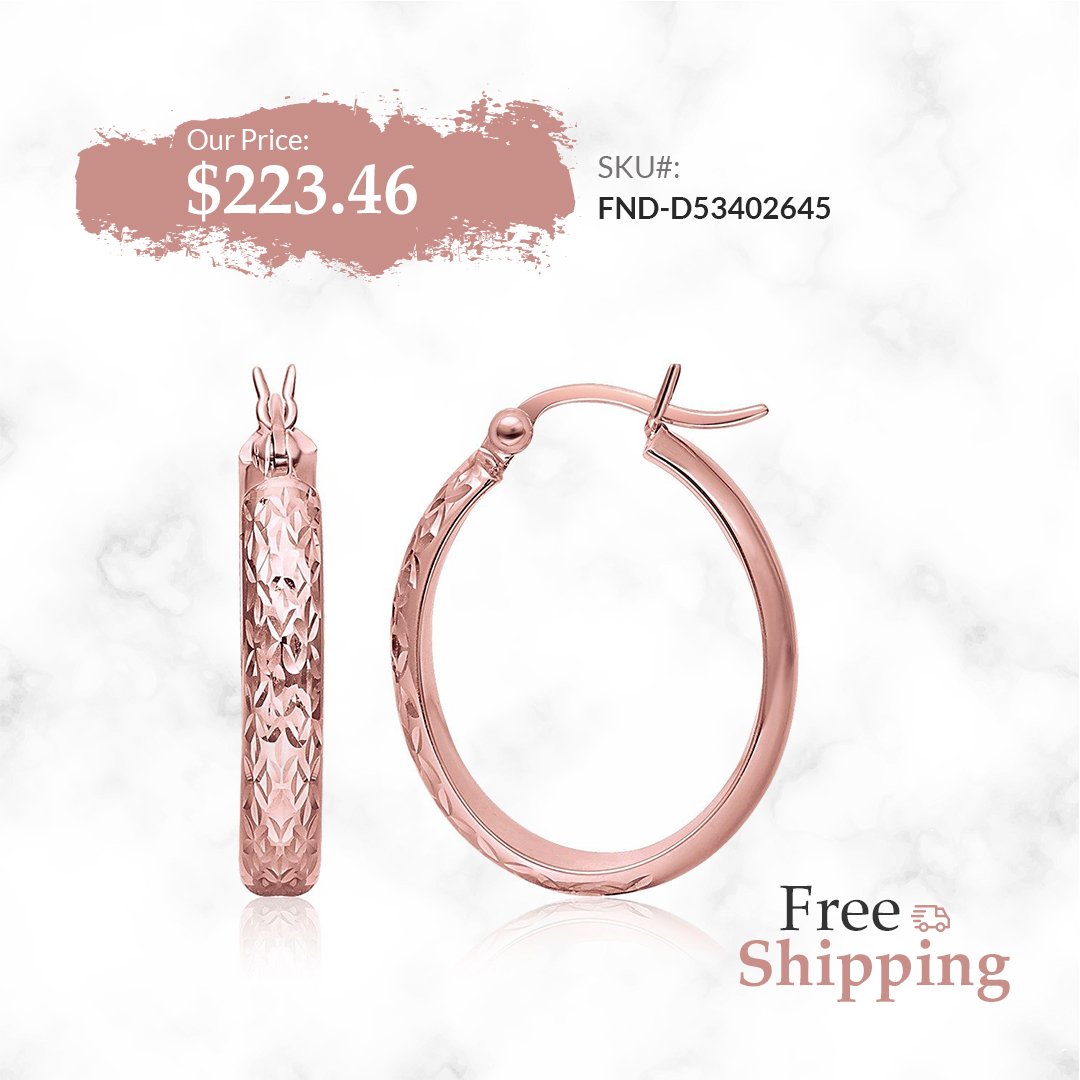 FabNineDesign's tweet photo. These rose gold oval hoop earrings look stunning because of its beautiful grace. Any lady will happy to wear them, See or buy online @ https://t.co/3BQizxIcQ5
#gold #goldearrings #earrings #rosegold #jewelry https://t.co/3eC1EiRz3Y
