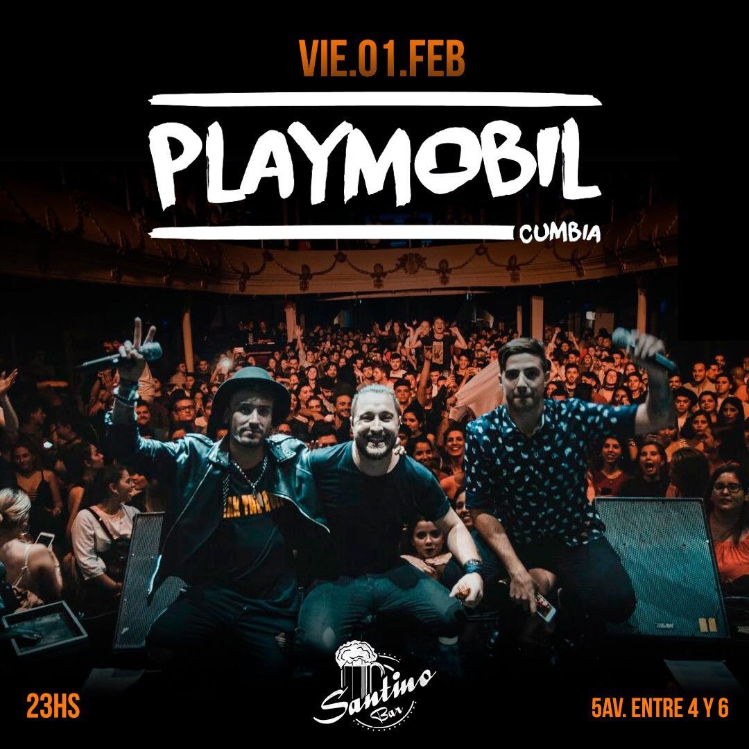 💥 Viernes 1 de febrero 

👉🏻 Por primera vez en SANTINO (Playa del Carmen) 🎉🎉🎉 

Te esperamos para vivir una noche bien Argentina 🇦🇷🇲🇽 

#playmobil #santino #playadelcarmen #envivo #desmadre #fiestaargentina