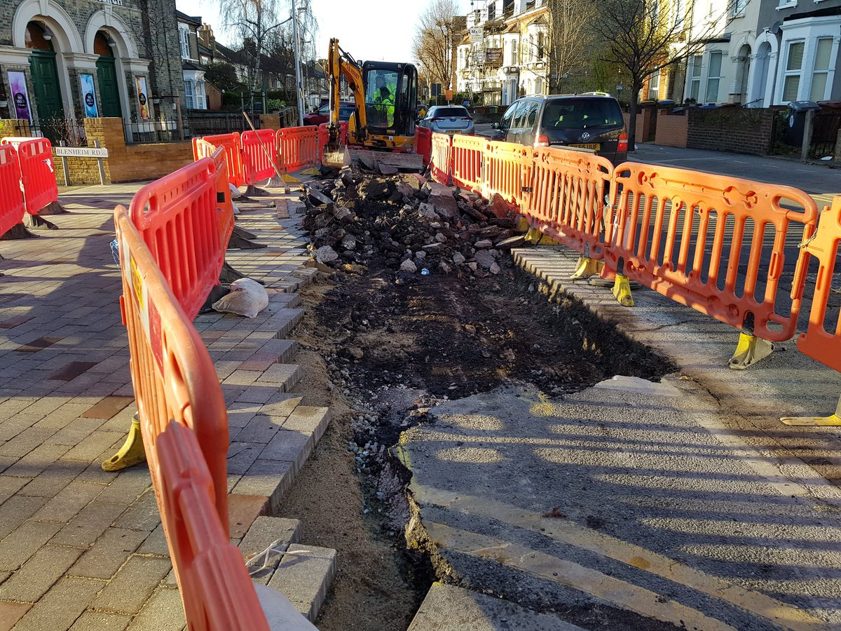 Labourstone's tweet photo. Out 2day checking progress on the @wfcouncil #CannHallRd #RoadSafety Scheme. #CopenhagenCrossings at #BlenheimRd and #CheneysRd. Looking #good! #HealthyStreets #wfminiholland @WeSupportWFMH
@willnorman @CannHallCllrs @CannHallCan @MPSCannHall https://t.co/1e1HqtEfFi