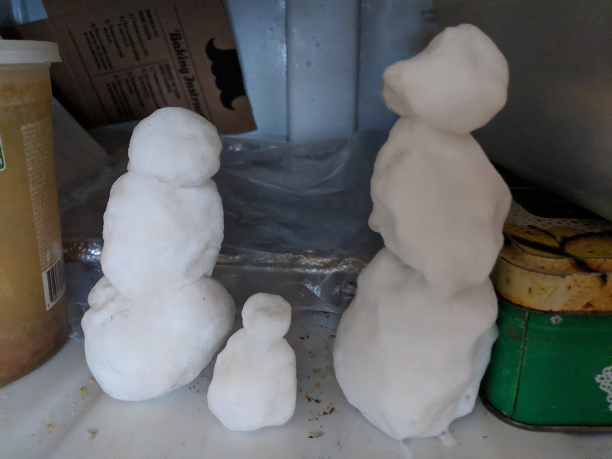 SebastienCha's tweet photo. A young family has moved in to our freezer. https://t.co/7QzVbAU2B0