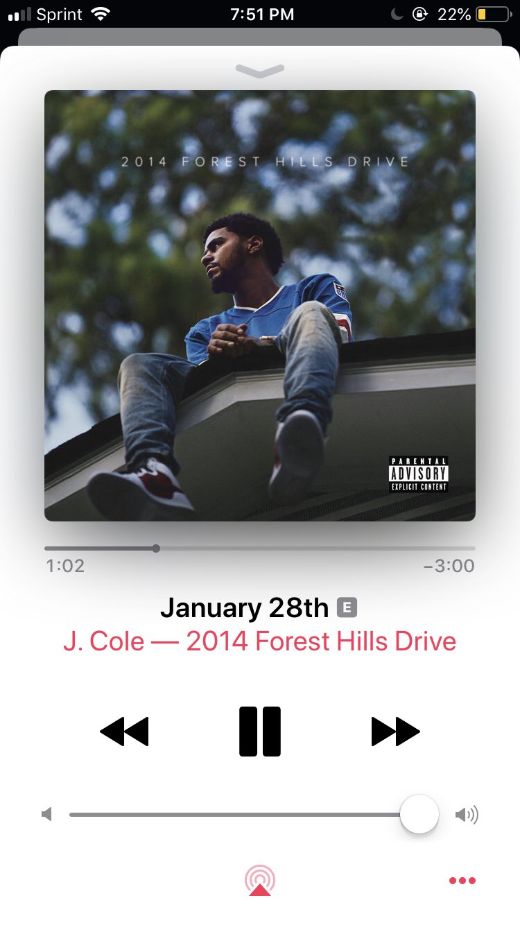 As corny as it sounds j cole changed my life for real happy birthday to the goat 