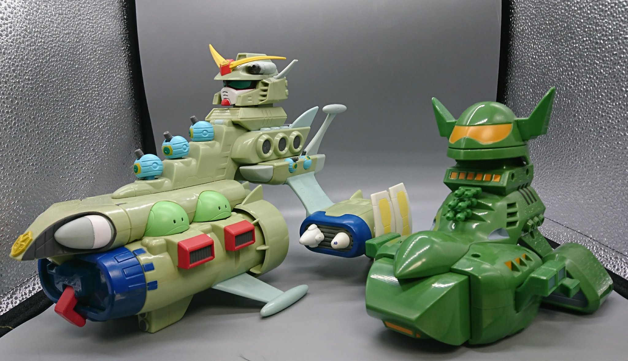 未使用品【ガンダム】SDムサイ　現状 絶版品 SD ムサイ 未開封品 SDガンダムフルカラー対応 バンダイ