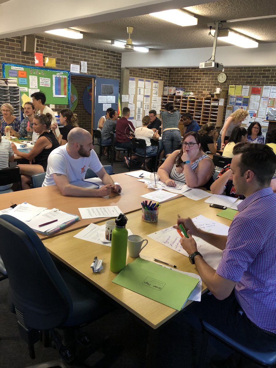 CroydonPS's tweet photo. First day back and staff @CroydonPS are highly engaged in the #SevenStepsToWritingSuccess Our Ss are in for a treat! https://t.co/w8zqL5zXv2