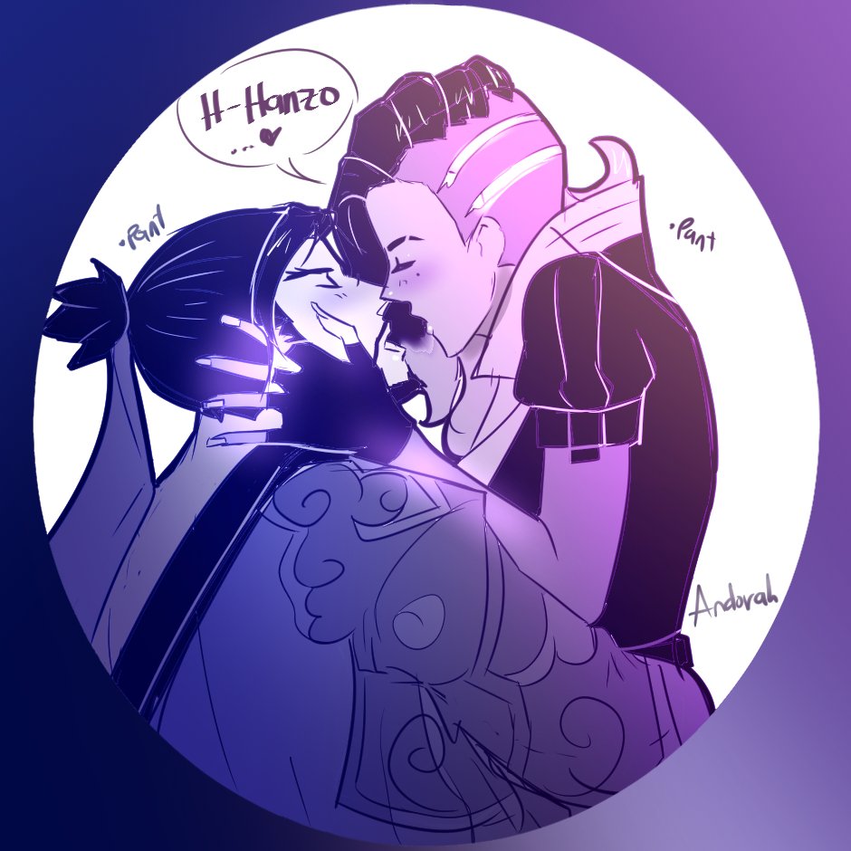Andorahsbox's tweet photo. Hanzo x Sombra doodle.. This doodle was requested by you on my stream event.. New event on wednesday at 5pm EST!! 💕https://t.co/dkaThPnl1J 💕
.
This pose was based on "The notebook" movie.. Hope you like it 😍
.
#hanzo #sombra #doodle #overwatch #shipping https://t.co/bTKbk5ZczA
