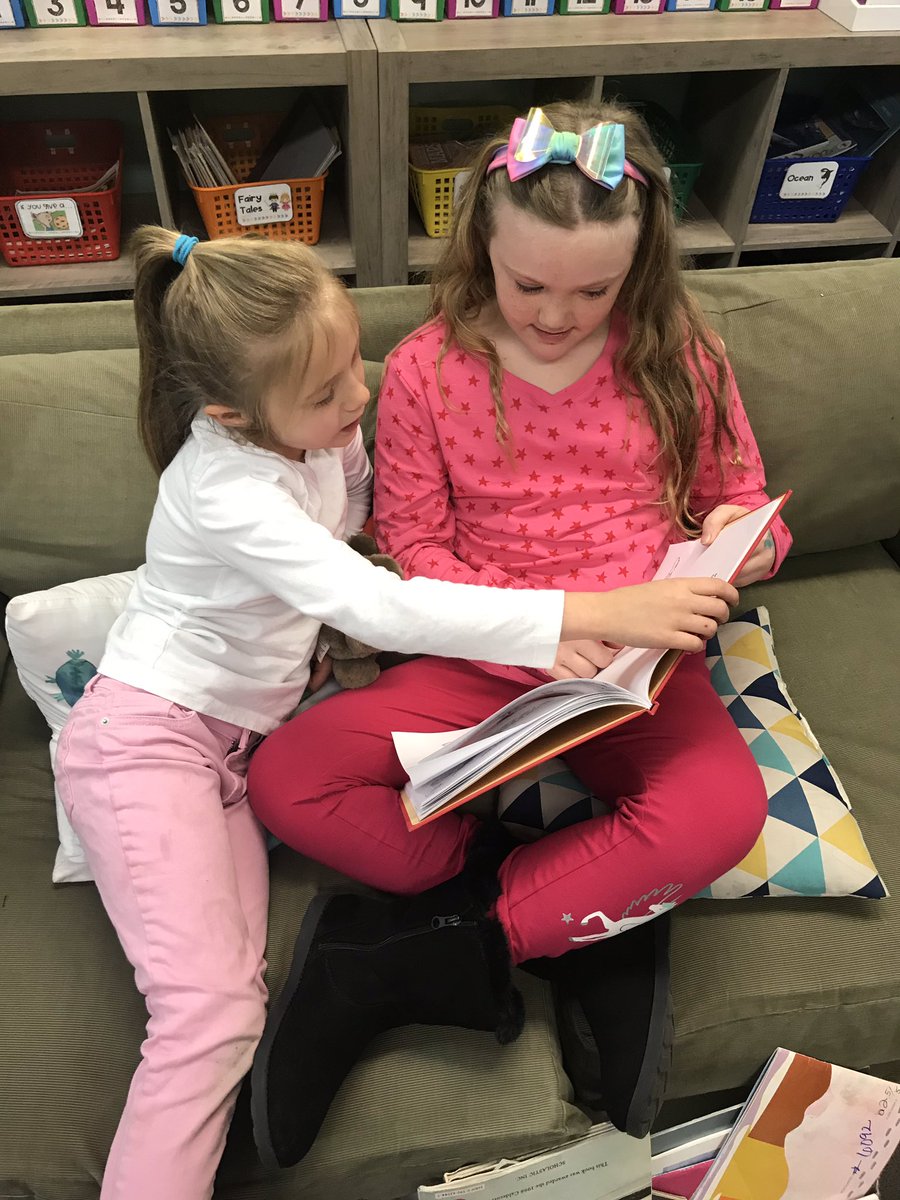 MissSmyly's tweet photo. My favorite thing about Partner Read is that my students willingly try to work with others they may not be the best of friends with - I love how sweet and consciously inclusive my kiddos are! https://t.co/gzzAiM8EJK
