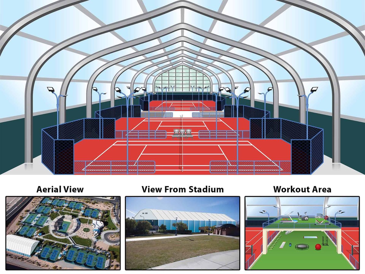 Darling Tennis Center On Twitter Indoor Red Clay Court Pavilion In Coordination With The Rising Stars Foundation Darling Tennis Center Is Planning On Building An Indoor Red Clay Court Pavilion With A