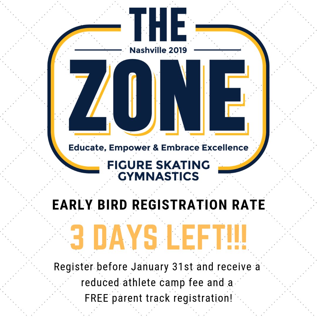 2019 The ZONE Camp: 3 days left to capture the early bird registration rate!  Receive a parent track registration for FREE!
@scotthamilton84 <a href="/bartconner/">Bart Conner</a> @sk8coachirok @bettyokino @gat5678 <a href="/michael_durante/">michael durante</a> @emilyoltmanns <a href="/precisionchoreo/">Precision Choreo & Camps</a> @flipaday
sharp4sports.com/specialevents