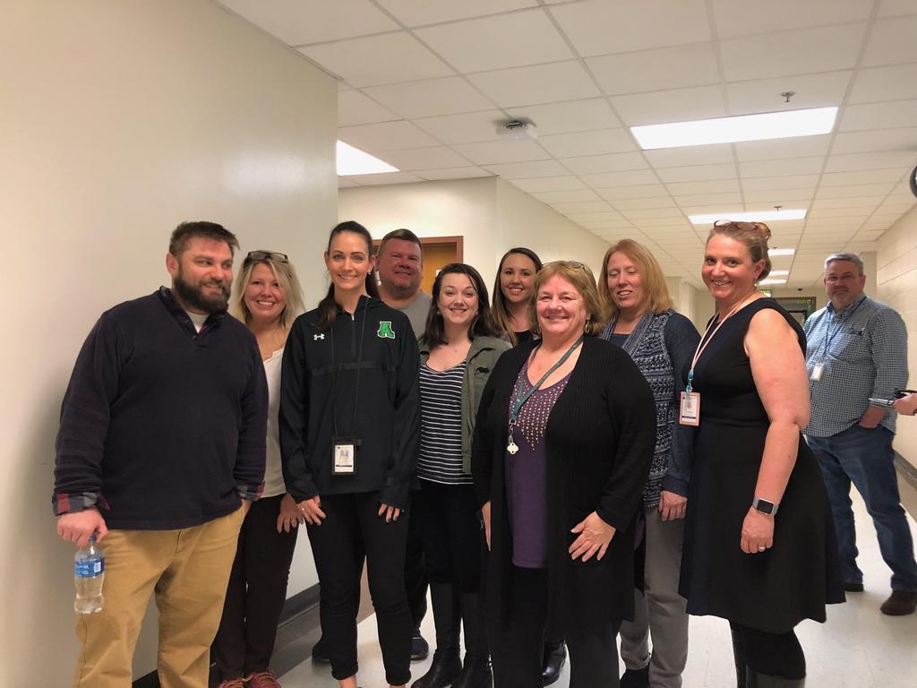 LOOK who is at the <a href="/AVIDAACPS/">AVIDAACPS</a> training!  <a href="/ArundelHS_aacps/">Arundel High School</a> Wildcats must sure love their AVID team! <a href="/AmySherlock3/">Amy Sherlock</a> @MsXPatel