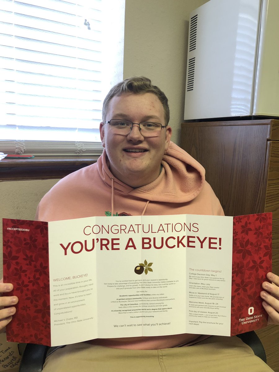 soggycake22's tweet photo. Ya boi did the impossible. I’m glad to say I’ve been accepted to my dream school and can’t wait to start this new journey! #Accepted2OSU https://t.co/OqfAeaDls9