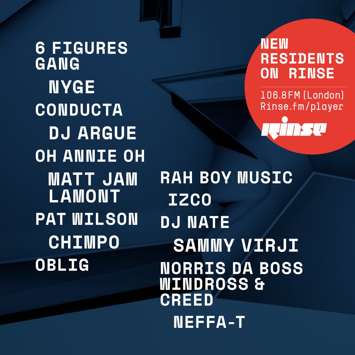 Rinse FM tweet media