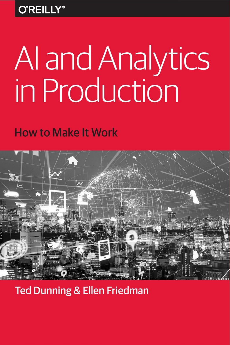HPE_AI's tweet photo. Check out these free ebooks by @ted_dunning and @Ellen_Friedman - learn how to successfully get your AI apps for analytics and machine learning into production! #AI #ML

AI &amp; Analytics in Production: https://t.co/t9uroPICEC

Machine Learning Logistics: https://t.co/gTbiftZSGP https://t.co/S07JYj8AoX