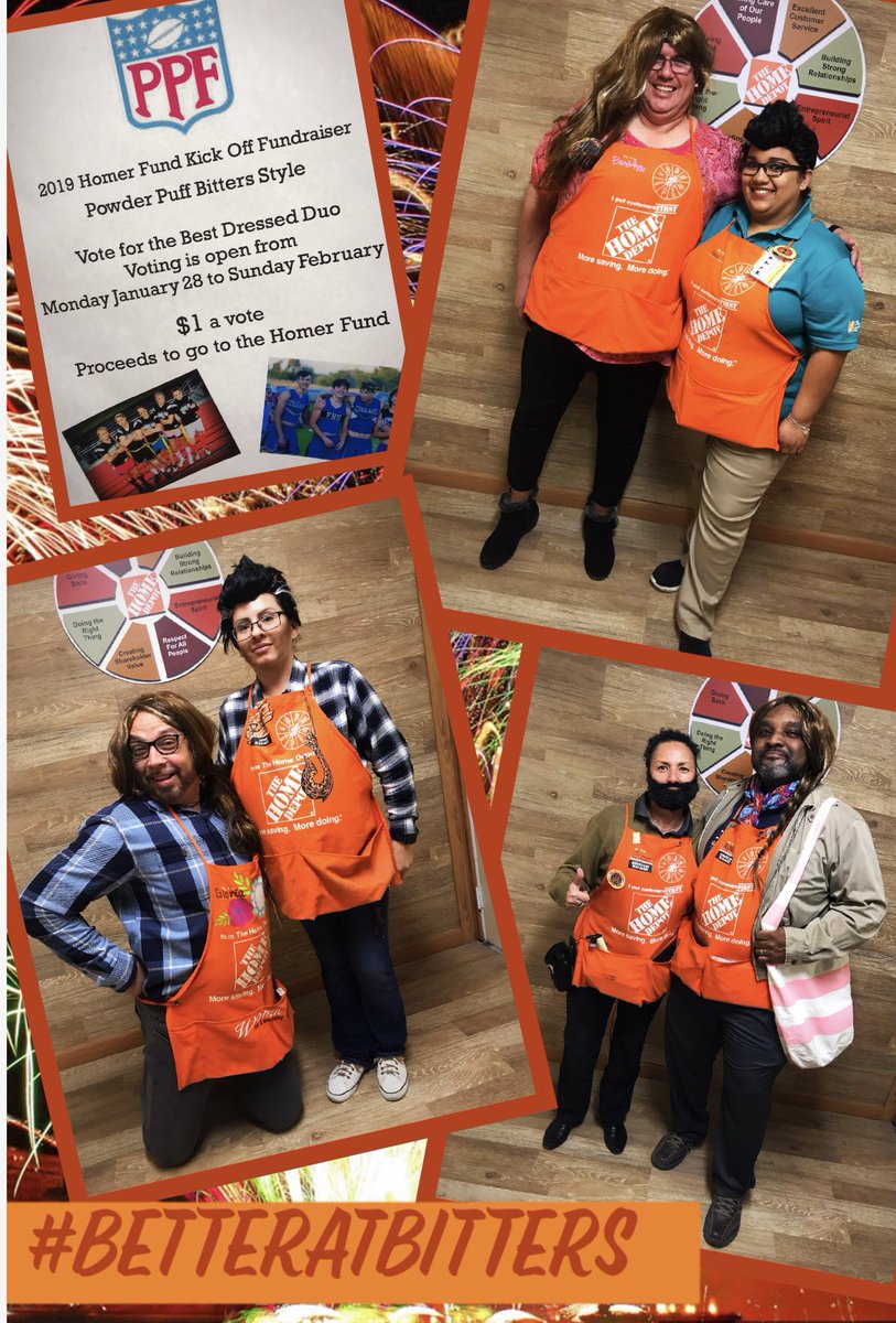 MyDepotRocks's tweet photo. So today was an interesting day at Bitters...
We kicked off our Homer Fund in an exciting way! Powderpuff Bitterβs style
We see who wins at the end of the week, stay tuned π
#CreatingExcitement #HomerFund2019 #582STRONG #VoteJalerie https://t.co/w04Xtw5Acp