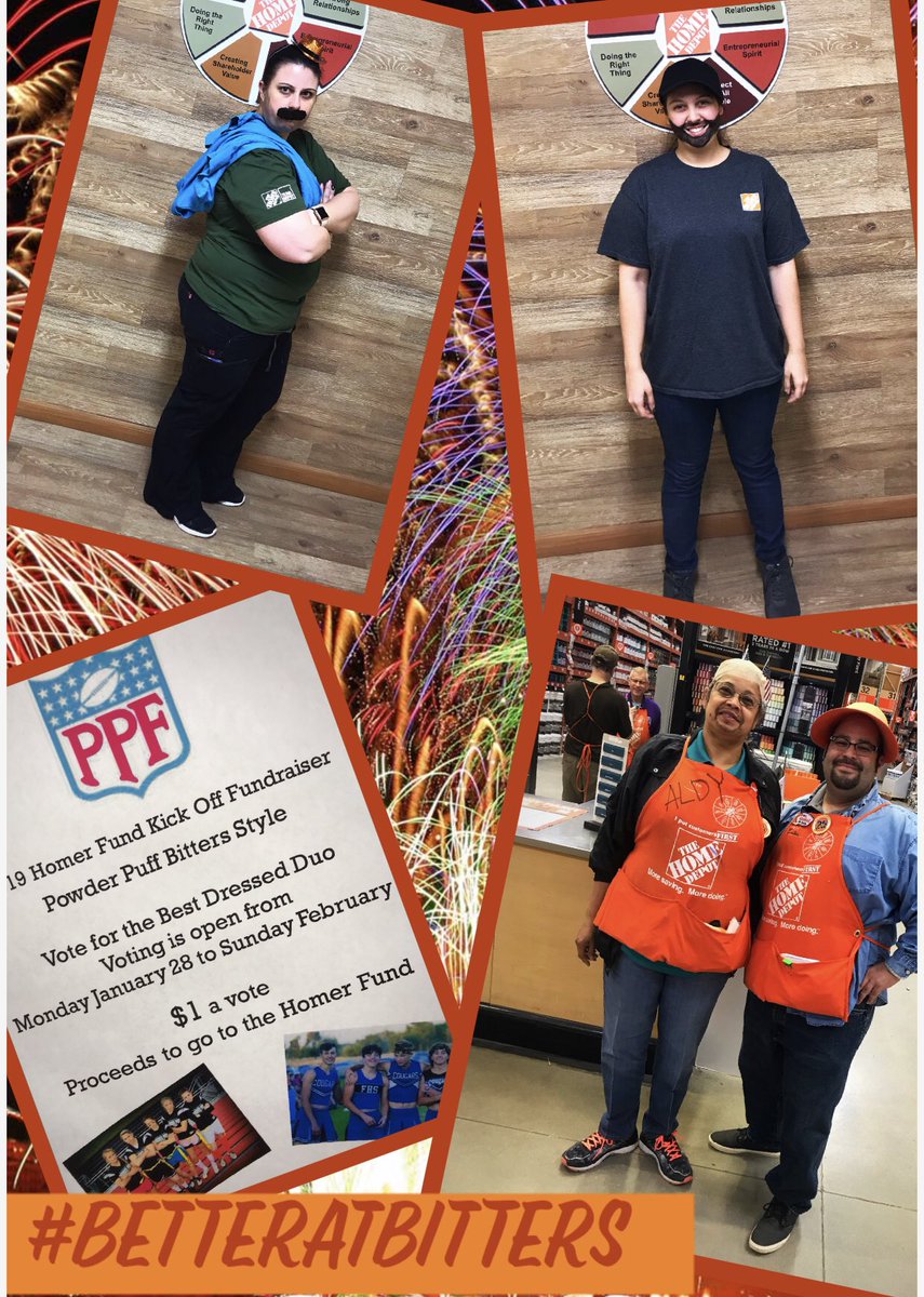 MyDepotRocks's tweet photo. So today was an interesting day at Bitters...
We kicked off our Homer Fund in an exciting way! Powderpuff Bitterβs style
We see who wins at the end of the week, stay tuned π
#CreatingExcitement #HomerFund2019 #582STRONG #VoteJalerie https://t.co/w04Xtw5Acp