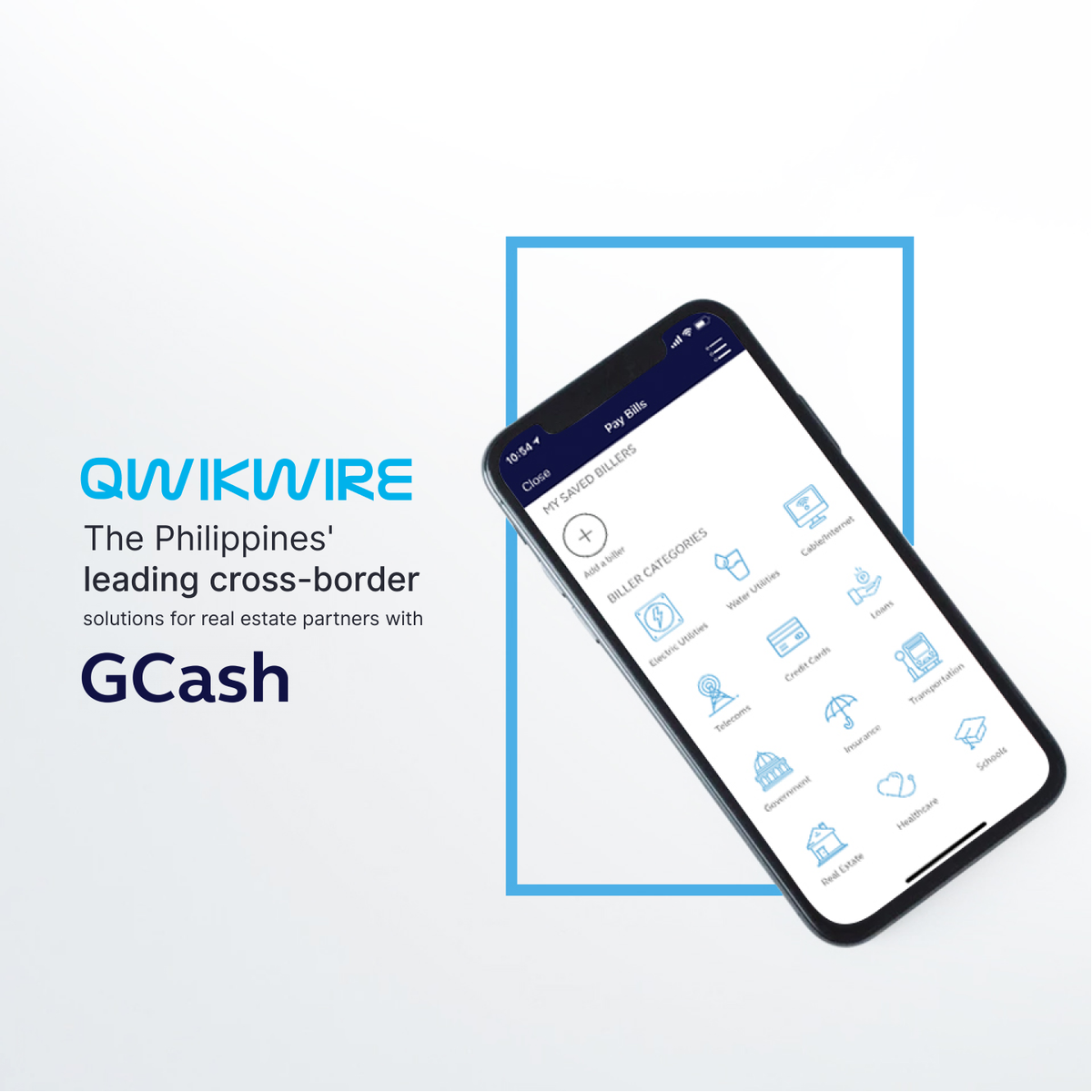 Qwikwire's tweet photo. BIG ANNOUNCEMENT! Qwikwire sealed the partnership with the Philippines' leading mobile wallet: GCash!

Read more about this big news: https://t.co/0cijAtFggB

#Qwikwire #GCash
#QwikwireGCashPartnership https://t.co/oOxZZj8UQ5