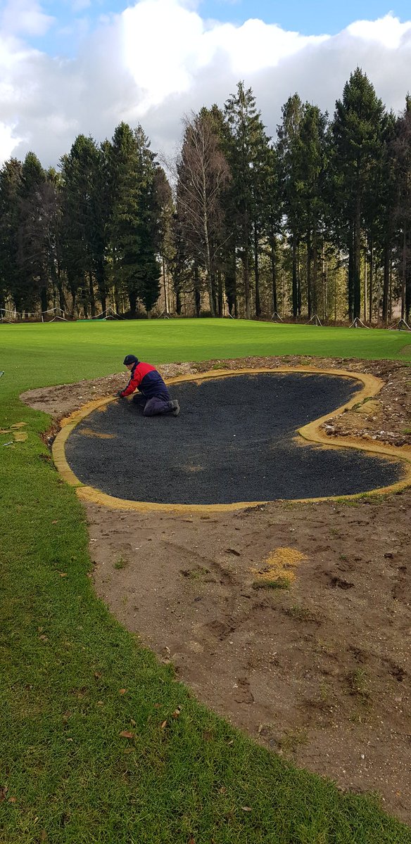 SmokeyCole's tweet photo. A big thanks to @ActonJaime for showing Matt and I the new bunkers yesterday going in at @RushmoreGolf. Very impressive work! https://t.co/Bmp1ezEZ58