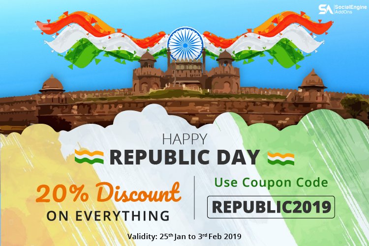 socialappstech's tweet image. SocialEngineAddOns is offering 20% Discount on Everything for @SocialEngine based Community Websites till 3 February 2019.

Grab the offer now and Take your Community Website to the next level: bit.ly/2Rm0mjh

#SocialEngine #SocialEnginePlugins #SocialEngineMobileApps