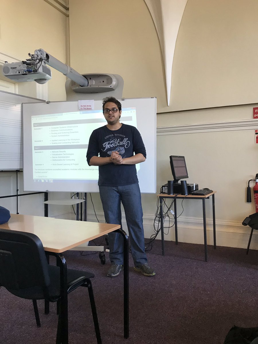 TomNolan_'s tweet image. Thanks to @RathminesCFE for facilitating @TUDublin_BN  on progression opportunities for your Computing students yesterday. Thanks Filipe @RathminesCFE ex student who is excelling at #learnandwork and is starting work experience #FEtoHEworks #progression #InfinitePossibilities