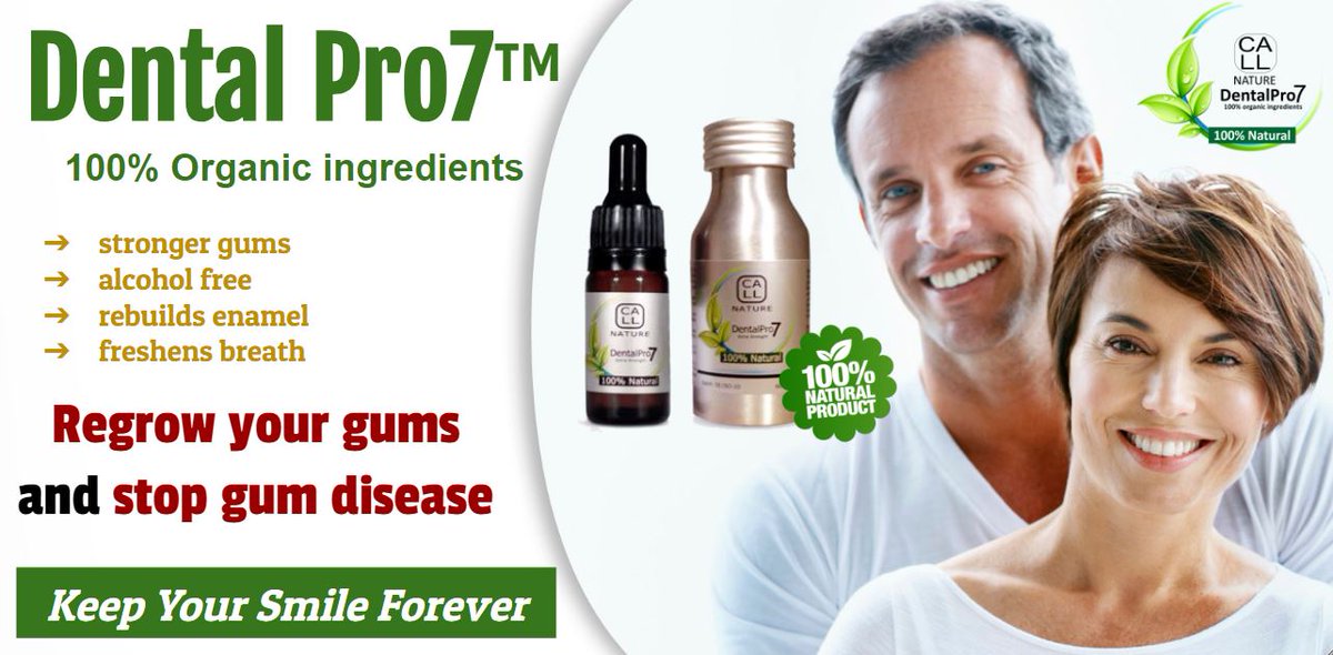 itsiroking's tweet photo. Symptoms of gum disease include sore gums, bleeding gums, and receding gums.
#dentalpro7 #buydentalpro7 #wheretobuydentalpro7
#dentalpro7testimonial #dentalpro7ingredients #wherecanibuydentalpr7
#gumDisease #GumProblems https://t.co/Z9uywFu9sr