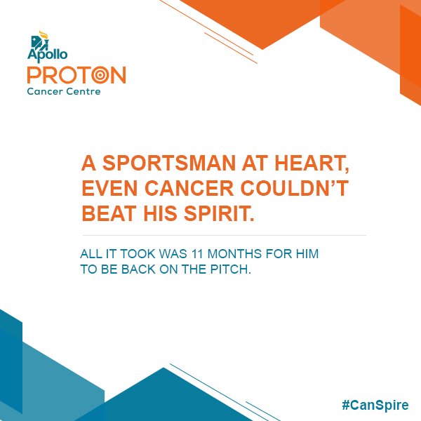 ApolloProton's tweet photo. His indomitable will to overcome serves as an inspiration to one and all.

Can you guess who this loved sportsman is? #CanSpire

#ApolloProton #ApolloCancerCare #ProtonTherapy #Cancer #CancerAwareness #CancerTreatment https://t.co/iB8mRsRPoo