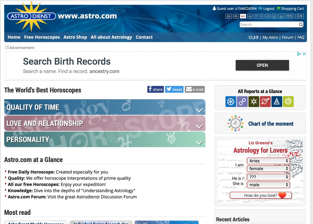 Best Birth Chart Website