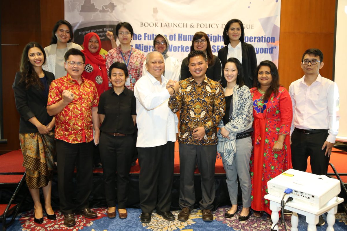 Sekian sambutan Dirjen Binapenta dan PKK Maruli Apul Hasoloan pada peluncuran buku dan dialog publik bertema "The Future of Human Rights Cooperation on Migrant Workers in ASEAN and Beyond".
