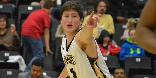UMBC_MBB's tweet photo. 4️⃣ YEARS AGO, sophomore walk-on Ben Grace hit 5 three-pointers for a career-high 17 points against Binghamton! Exactly one month later, Grace would again drop 17 points on 5 three-pointers against Binghamton in UMBC’s regular season finale. 💪 @bgracefull @UMBCAthletics https://t.co/a7tqpVtXdR