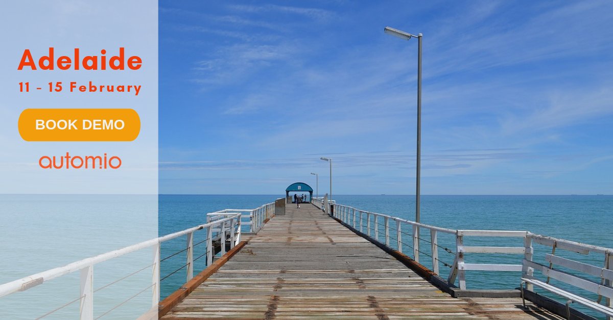 automio_bots's tweet image. Attention Adelaide lawyers! 🤖🛫👏 We will be in Adelaide 11-15 February. If you&apos;re keen to find out more about the #legalbot platform that helps law firms design, market and sell #onlinelegalsolutions, you can book an in-person demo at your office here buff.ly/2Ro8Cz1