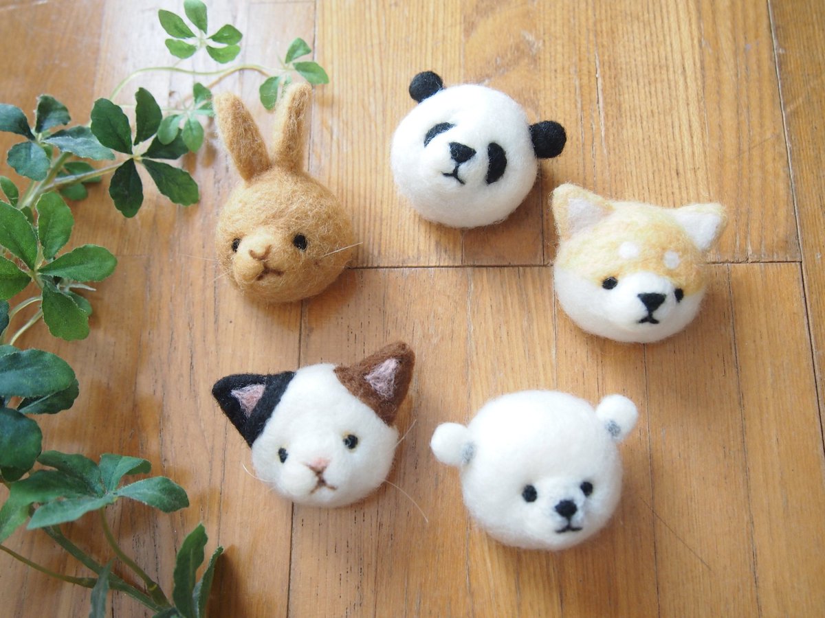 2号舎 Sako 癒しの動物モチーフ雑貨 羊毛フェルト Lupopo Cafe 様 企画展ありがとうございます 羊毛フェルトで 皆様の癒しとなるようなかわいい動物を目指して制作しています 3月16日 大阪アート 手づくりバザールに出店します ﾟ
